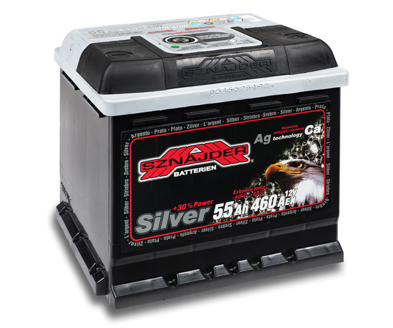 Sznajder Silver startbatteri 12v 55ah +h 