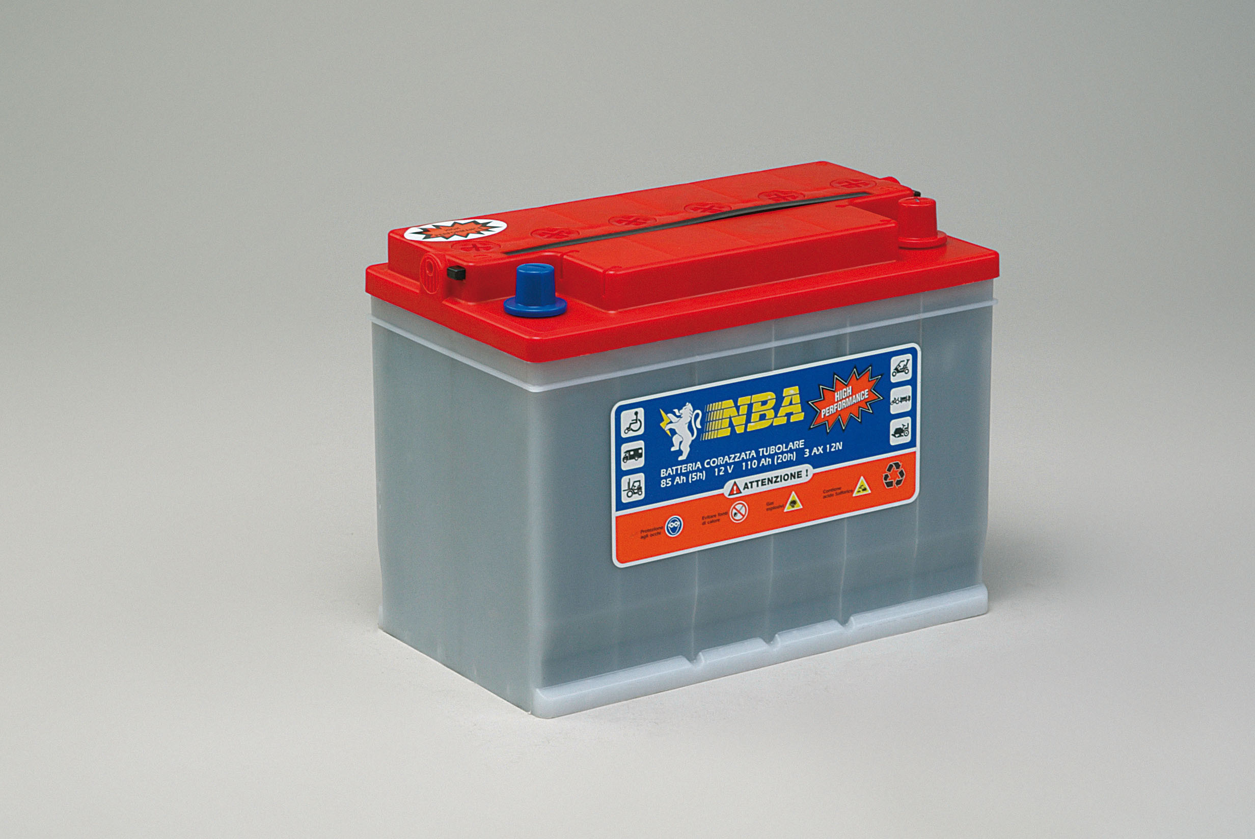 NBA driftsbatteri BLY/SYRE 12v 110ah +h