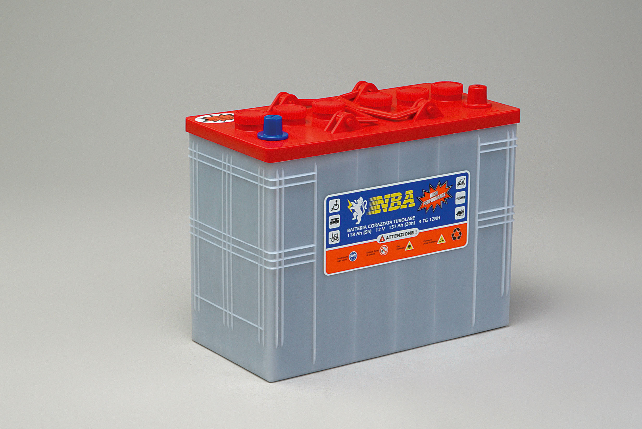 NBA driftsbatteri BLY/SYRE 12v 157ah +h