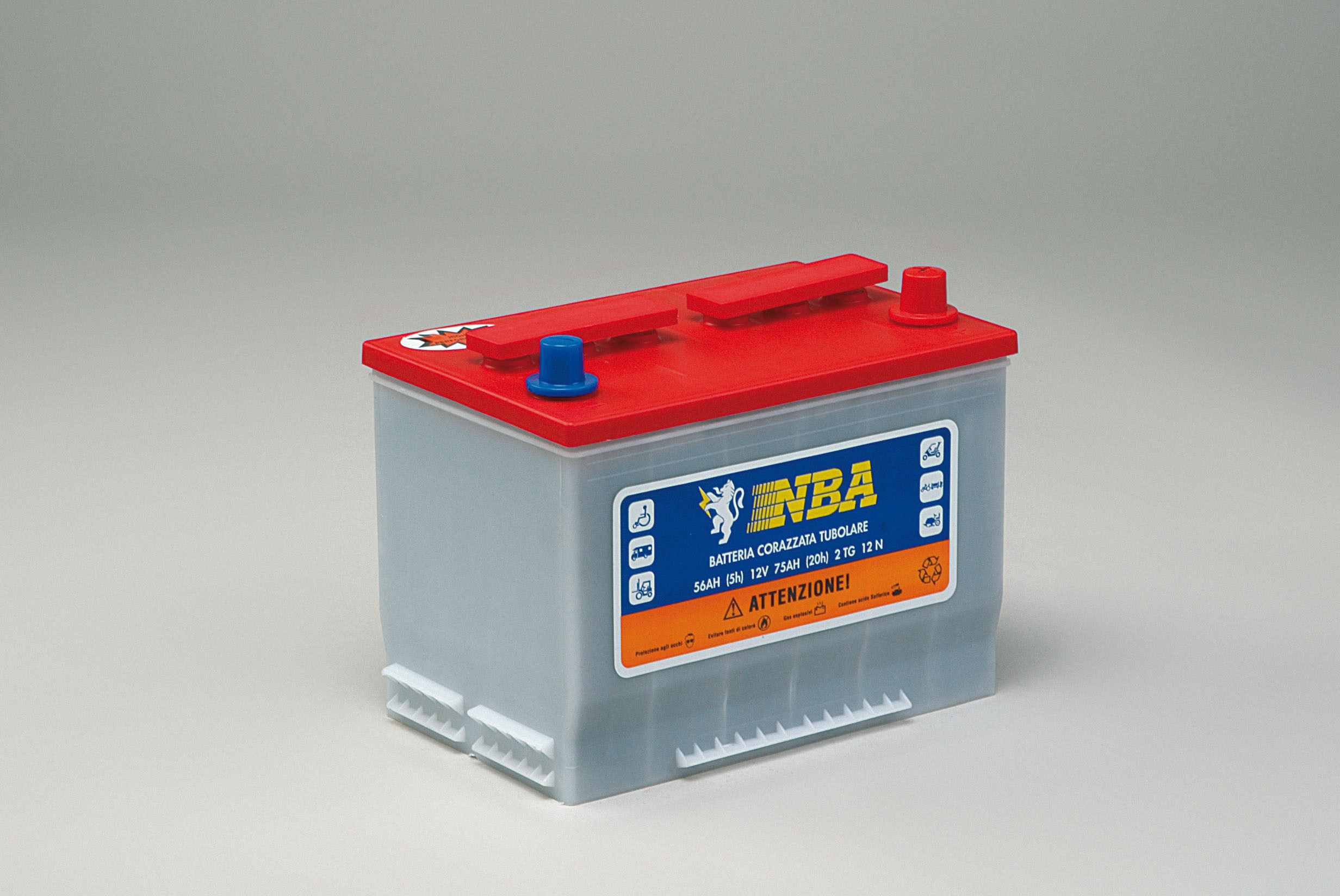 NBA driftsbatteri BLY/SYRE 12v 75ah +h