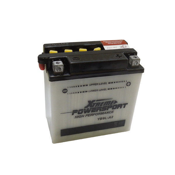 MC-Batteri YB9L-A2 Bly/Syre 12v 9ah +h