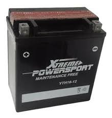 MC-Batteri YTH16-12 AGM 12v 14ah +v