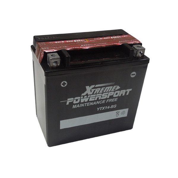 MC-Batteri YTX14-BS AGM 12v 12ah +v