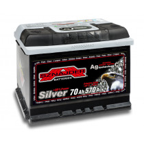 Sznajder Silver startbatteri 12v 70ah +v