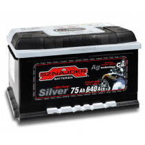Sznajder Silver startbatteri 12v 75ah +h